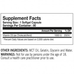 TESTED Vitamin D 90 kapsułek